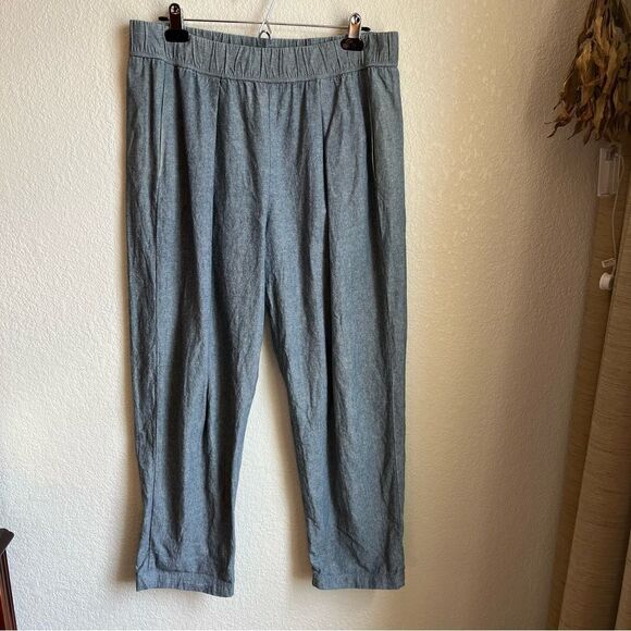 Raquel Allegra Fez Cotton Pant Blue - Picture 2 of 7